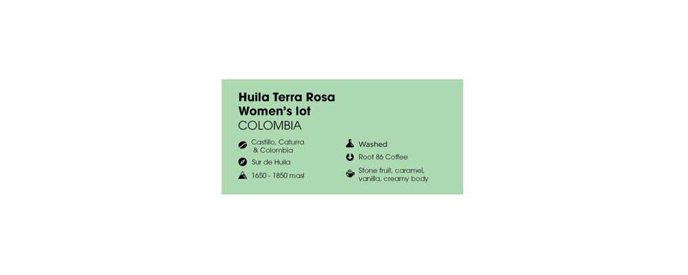 Colombia Huila, Sur de Huila Organic